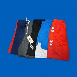 Liberty Imports 5 Pack youth L  Quick Dry Athletic Basketball shorts